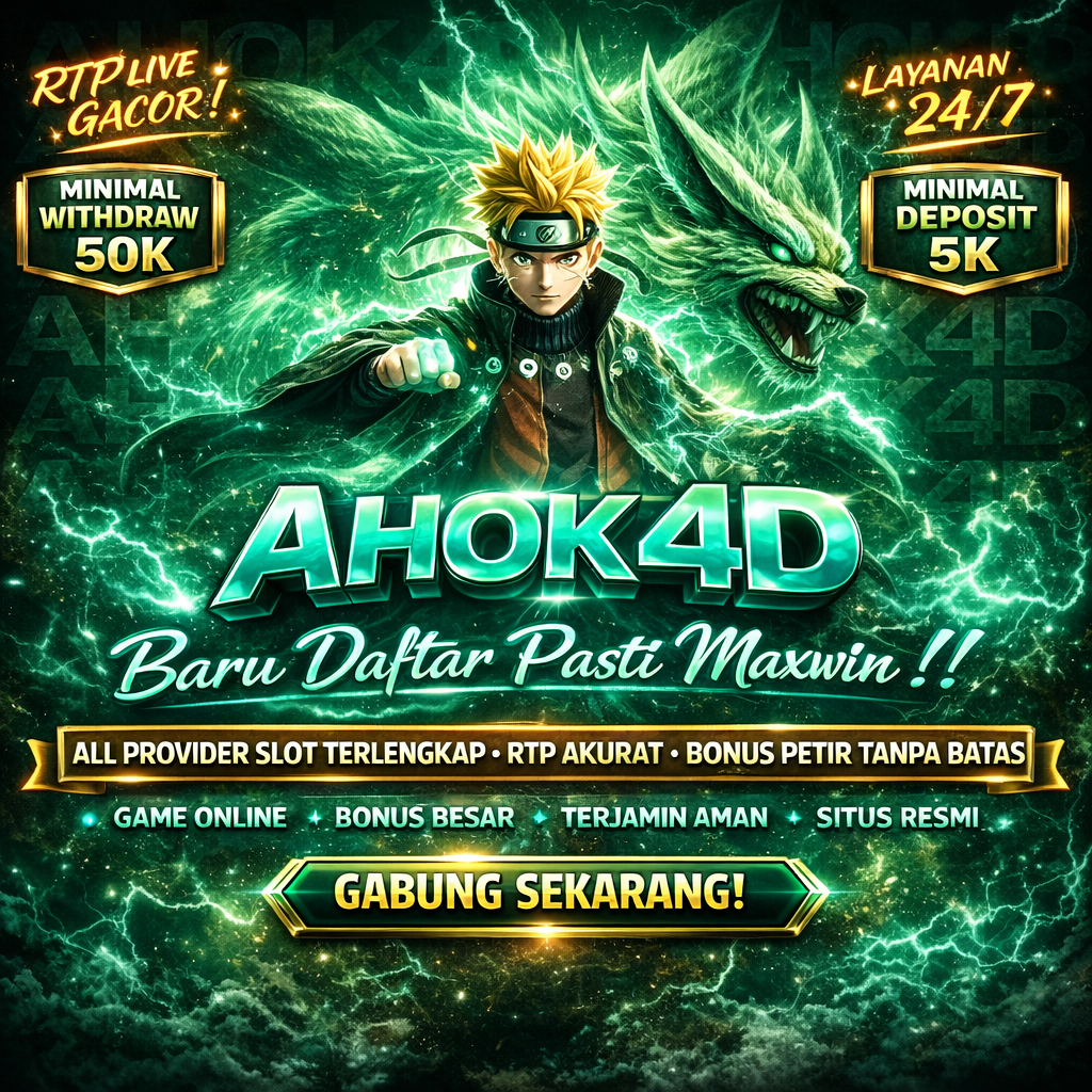AHOK4D: Pusat Strategi Toto Online dengan Sistem Togel & Slot Gampang Menang Tanpa Ribet