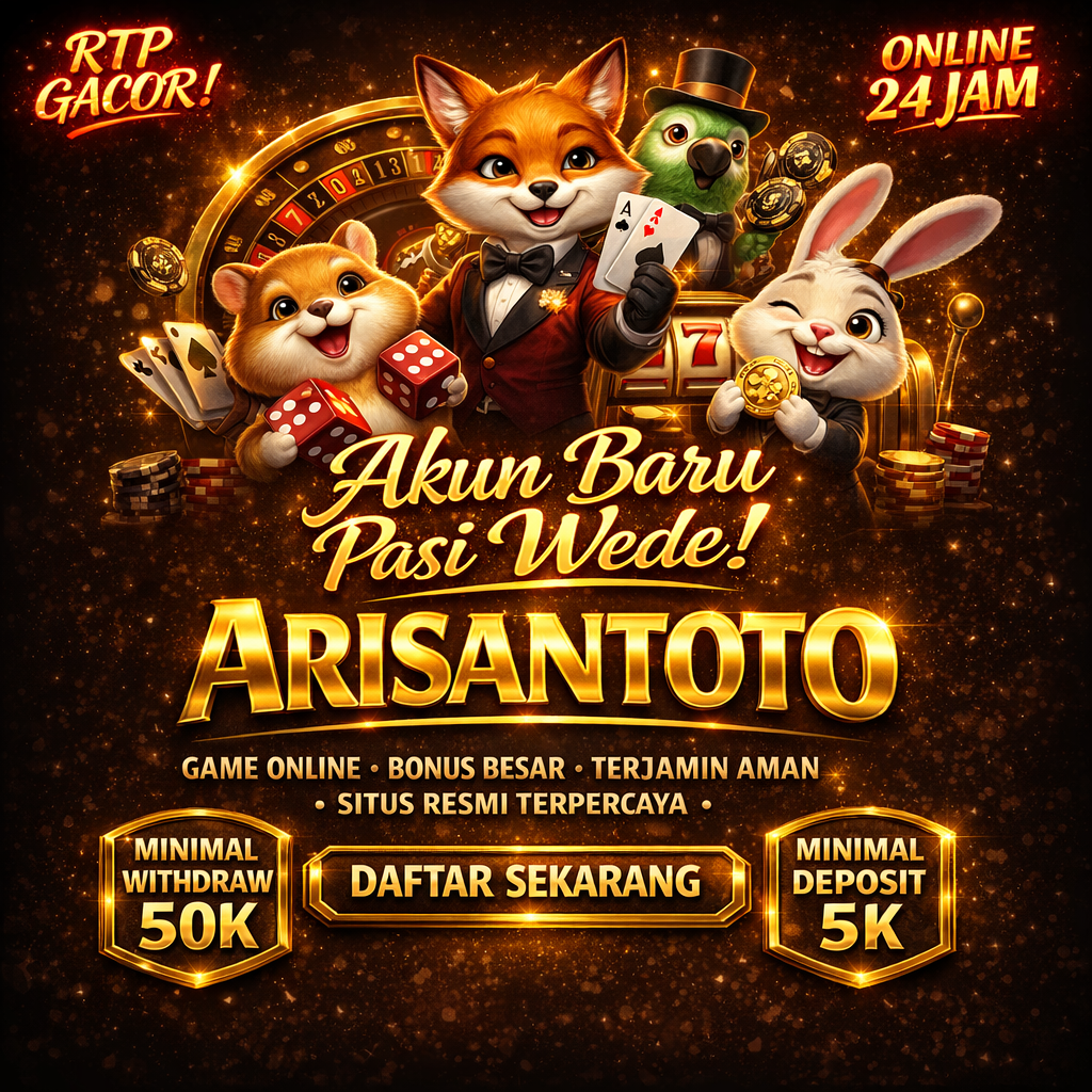ARISANTOTO >> Layanan Game Online Deposit QRIS 1 Detik Sat-Set Terpercaya Dengan Pasaran Toto Macau 5D Resmi